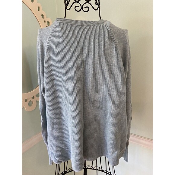 CAbi 5133 Womens Swing Sweater Size M Aqua Blue Pullover Lightweight LS - Picture 4 of 8